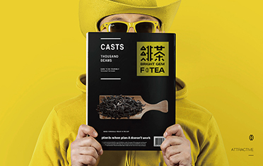 盐城绯茶品牌设计